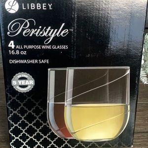 Libbey Stemless Wine Glasses